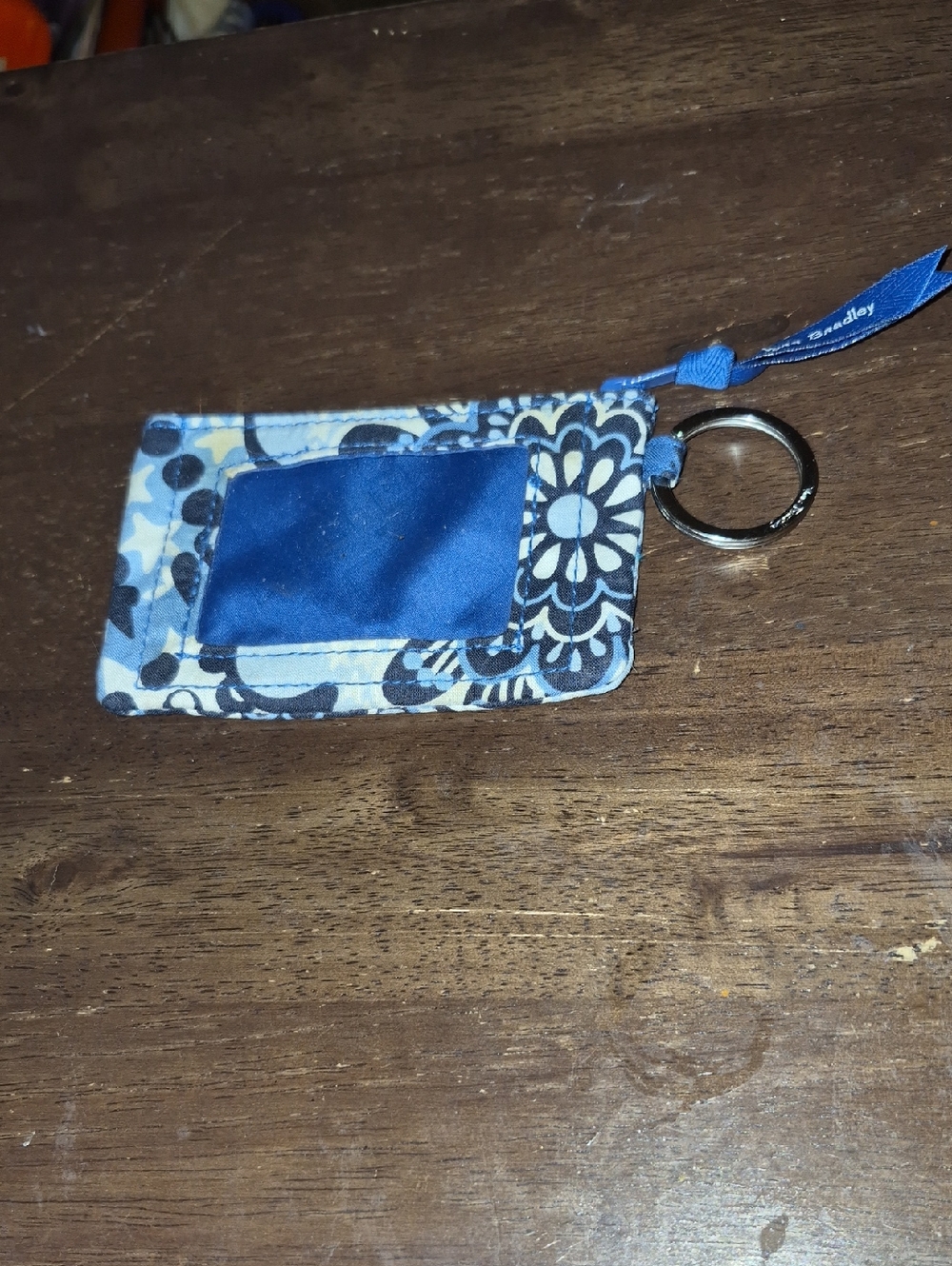 Vera Bradley Blue Star Medallion Zip ID Case (2020)